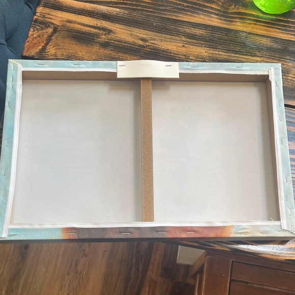 Colorful Cow Canvas Art - Picture 3 of 3